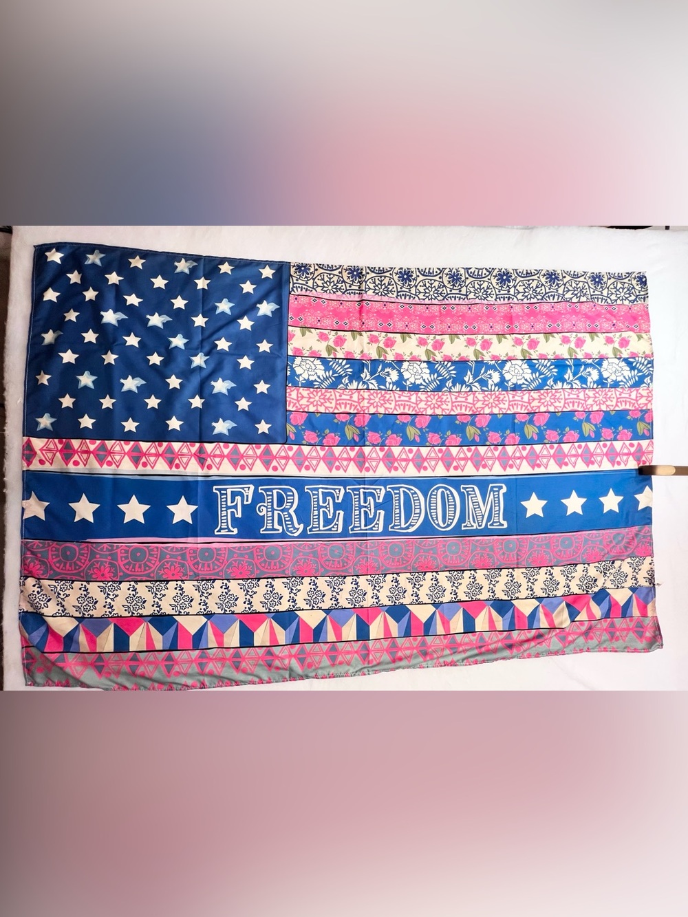 Natural Life Tapestry, USA Freedom Flag Tapestry - Picture 2 of 6